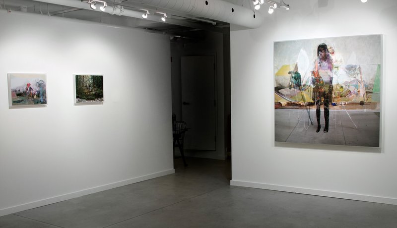 20101027 Alex Fischer Smarter Today O'Born Contemporary 06 Bring Home the Bacon +Untitled Greens +Figure Head documentation